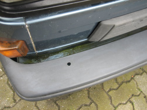 Bus Prallelement vorn